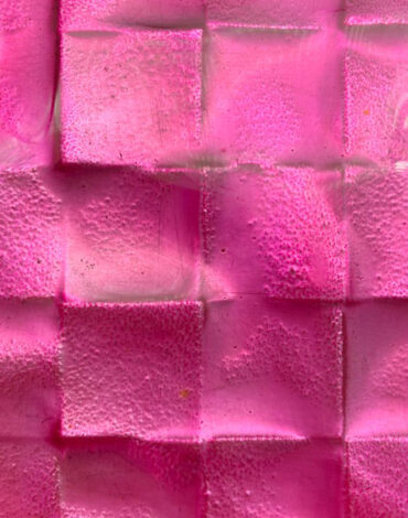 Cristal decorativo ROCED Rose Fluo Metelassé