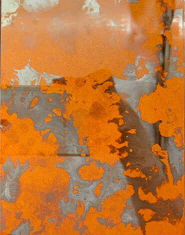 Cristal decorativo ROCED Mandarina Metal
